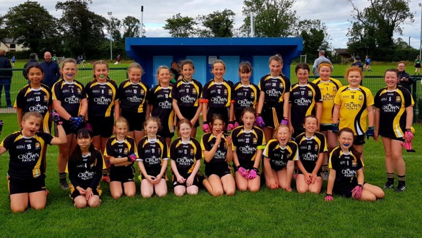 U12 Div 5 girls Lose to St Colmcilles
