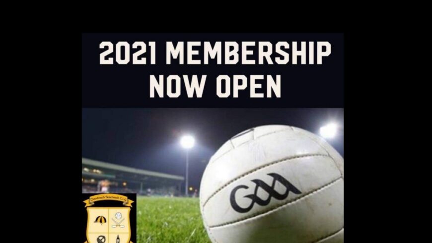 Membership is Now Open for 2021