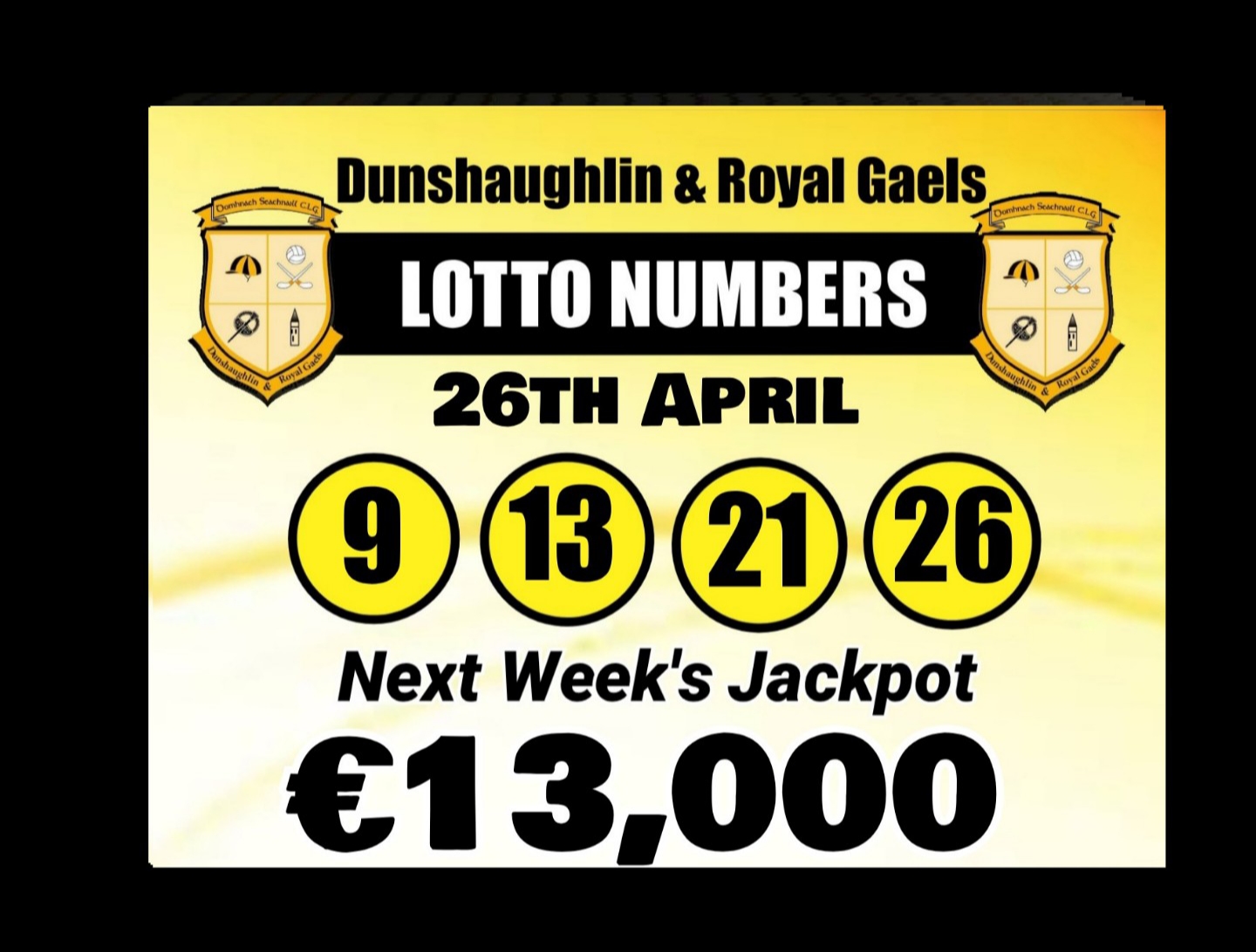 April 26 store lotto results