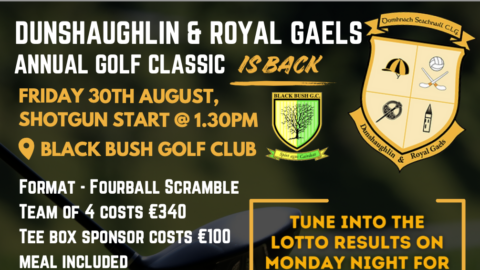 2024 Dunshaughlin Royal Gaels Golf Classic LIVE